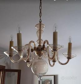 lampadario di Murano anni 70