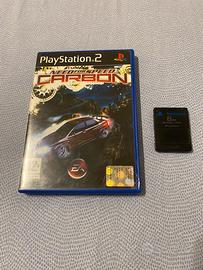 Need for speed carbon + memory card Sony 8MB PS2