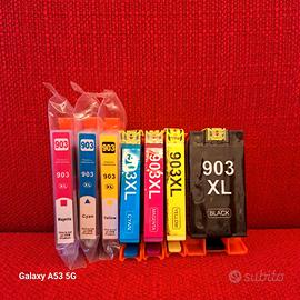 7 CARTUCCE 903 XL PER STAMPANTE - NUOVE SIGILLATE