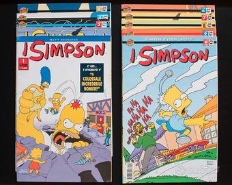 lotto 33 fumetti simpson 1998 krusty bartman