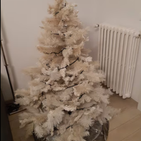 Albero natale bianco