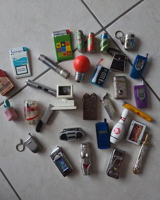 collezione accendini particolari