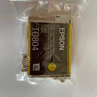 Cartuccia originale Epson T0804 GIALLO sigillata