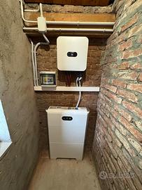 Kit fotovoltaico 10kw accumulo litio 6kw ad isola