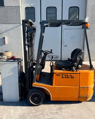 CARRELLO ELEVATORE MULETTO ELETTRICO STILL 15 QUIN
