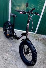 fat bike pieghevole 