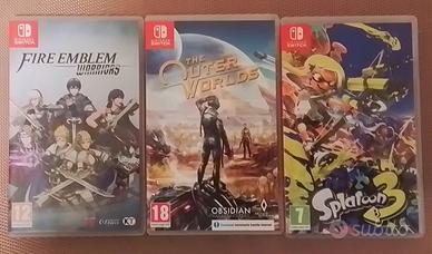 SPLATOON 3+FIRE EMBLEM WARRIORS+THE OUTER WORLDS