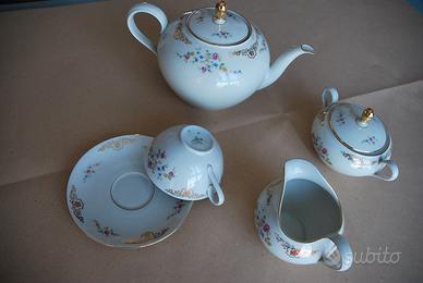 SERVIZIO DA TEA PORCELLANA x 12+3 pezzi  portata