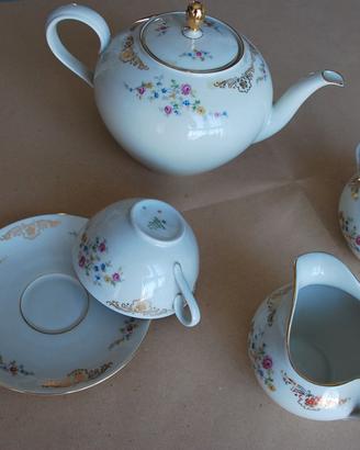 SERVIZIO DA TEA PORCELLANA x 12+3 pezzi  portata