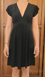 Abito elegante corto nero Mixerì