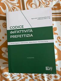 Codice dell’attività prefettizia 2026 - Key Ed.