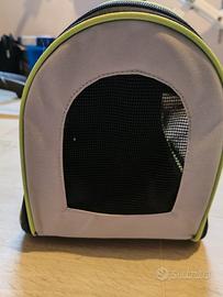 trasportino per gatto o cane di piccola taglia