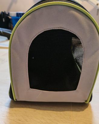 trasportino per gatto o cane di piccola taglia