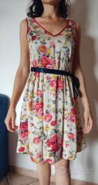 Abito vestito estivo floreale Mina Uk.