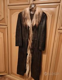 cappotto in vera pelle marchio coconuda 