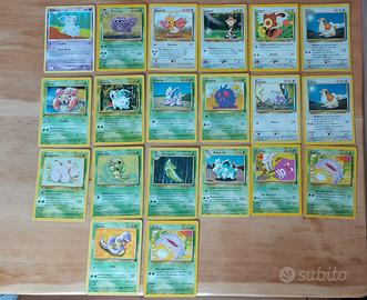 vecchie carte pokemon 