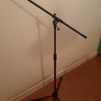 Asta microfono metallo antiriflesso 