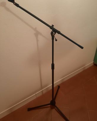 Asta microfono metallo antiriflesso 
