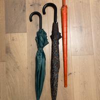 Lotto 3 ombrelli usati