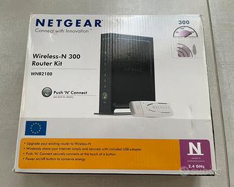 router Netgear Wireless-N 300  modello WNB2100