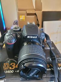 Macchina fotografica Nikon D3400