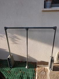 Servetto saliscendi per armadio/appendiabiti 