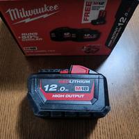 Batteria Milwaukee m18 12ah High output