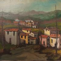 QUADRO PAESAGGIO INVERNALE DI R. ICARDI