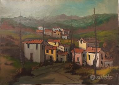 QUADRO PAESAGGIO INVERNALE DI R. ICARDI