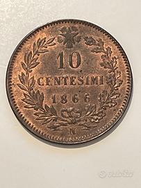 Monete regno d’Italia del 1866