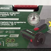 Mini smerigliatrice angolare 12v Parkside