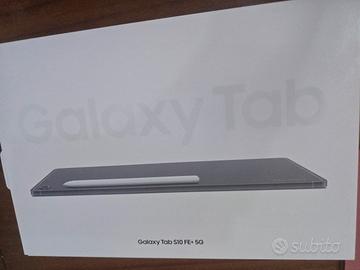 Tablet Samsung Galaxy S10 FE+ 5G con book cover