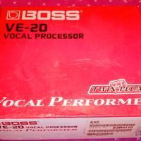 Boss VE-20 Vocal Processor a alimentaz. o batteria