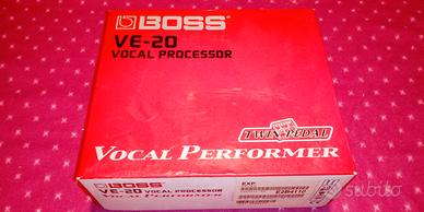 Boss VE-20 Vocal Processor a alimentaz. o batteria