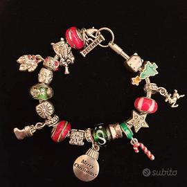 Bracciale vintage multicharms Buon Natale 🎅