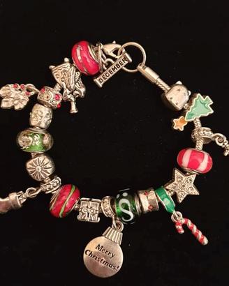 Bracciale vintage multicharms Buon Natale 🎅