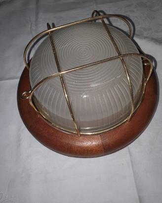 lampada da parete in vetro 