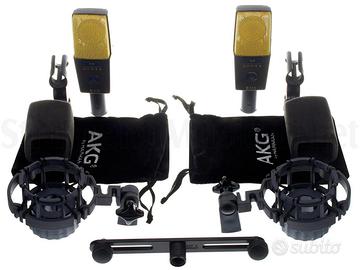 AKG C414 Coppia Stereo Certificata