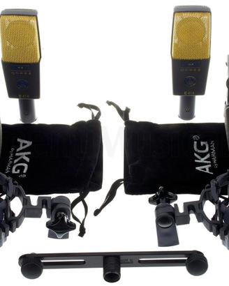 AKG C414 Coppia Stereo Certificata