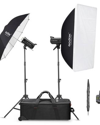 Godox SK400IIV-C set di luci flash da studio 2 x 4