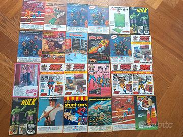 Lotto 24 inserti anni '80, Harbert, Gig, Atlantic
