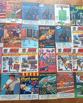 Lotto 24 inserti anni '80, Harbert, Gig, Atlantic