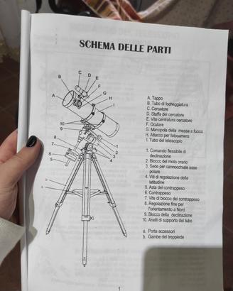 Telescopio professionale 