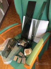 Accessori da bagno cristallo anni 60