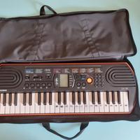 Pianola Tastiera Casio SA-76, con borsa custodia