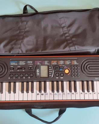 Pianola Tastiera Casio SA-76, con borsa custodia