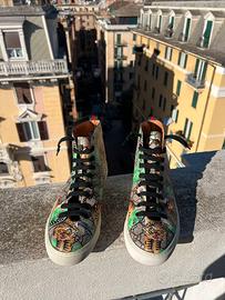 Sneakers high-top con motivo tiger, nr 44