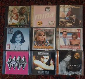 Lotto CD Mina Cocciante Zucchero Pausini Ferri