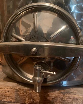 botte in acciaio 500 litri 