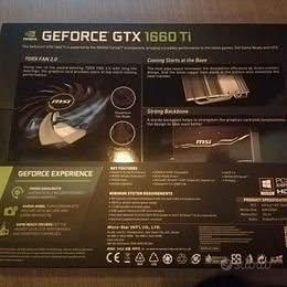 NVIDIA GEFORCE MSi GTX1660Ti.